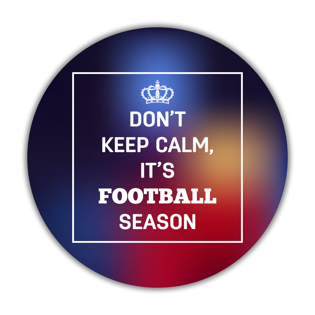 Football Season Fridge  Magnet