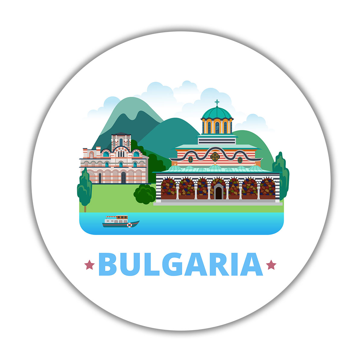 Bulgaria Fridge  Magnet