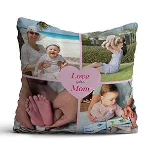 Customized Love You Mom Cushion Gift For Mother's Day