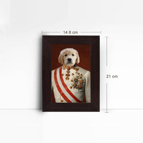 The Admiral Pet Digital Portrait Photo Frame