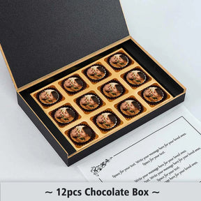 Personalised Leaves Design Printed Chocolates Wedding Return Gift