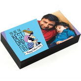 Personalised Best Dad Ever & Cute Graphics Printed Customised Father's Day Gift