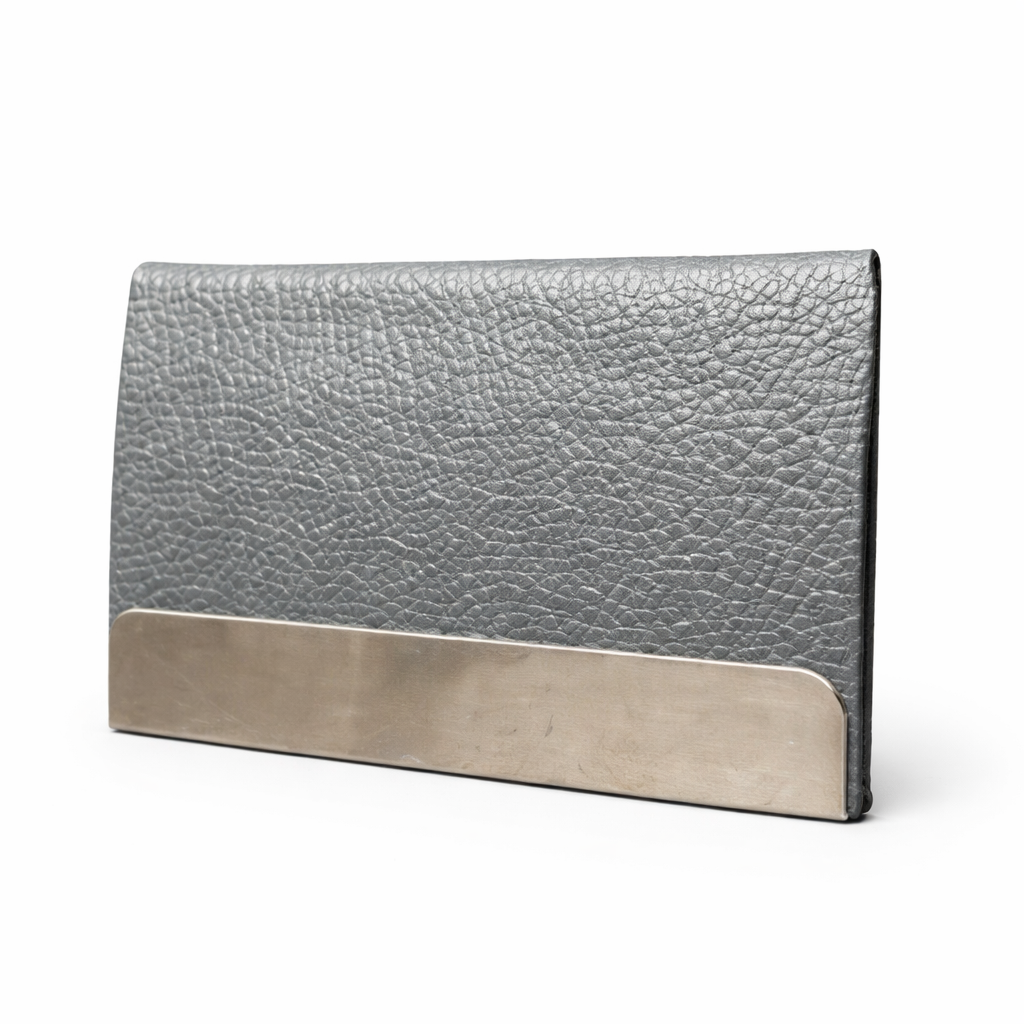 Grey card holder
