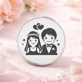 Royal Engagement Silver Coins