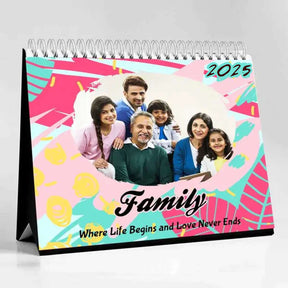 Personalised Family Love Calendar