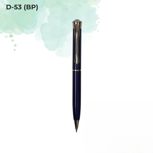 The Crystal Collection Sapphire Crown Metal Pen (D-53 BP)