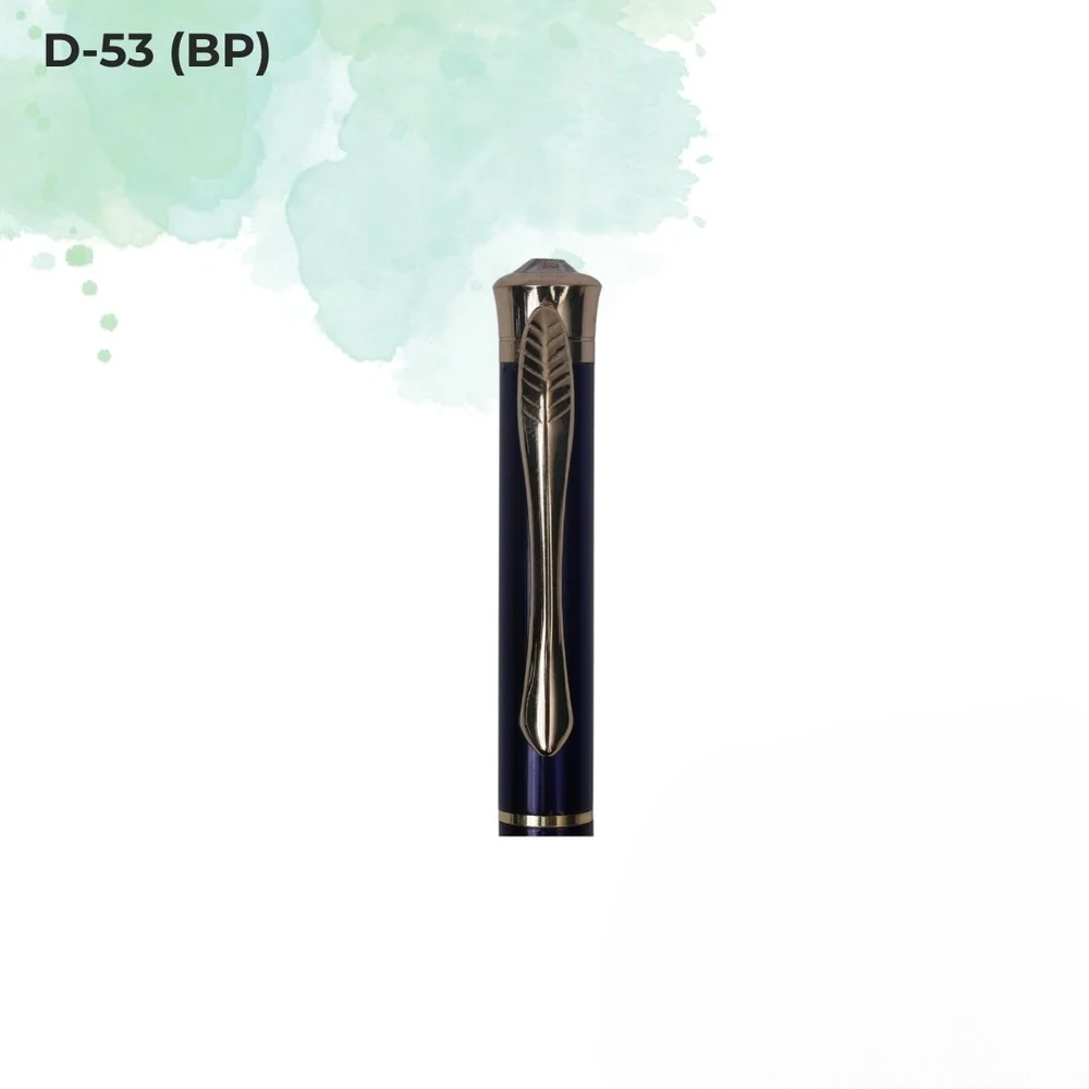 The Crystal Collection Sapphire Crown Metal Pen (D-53 BP)