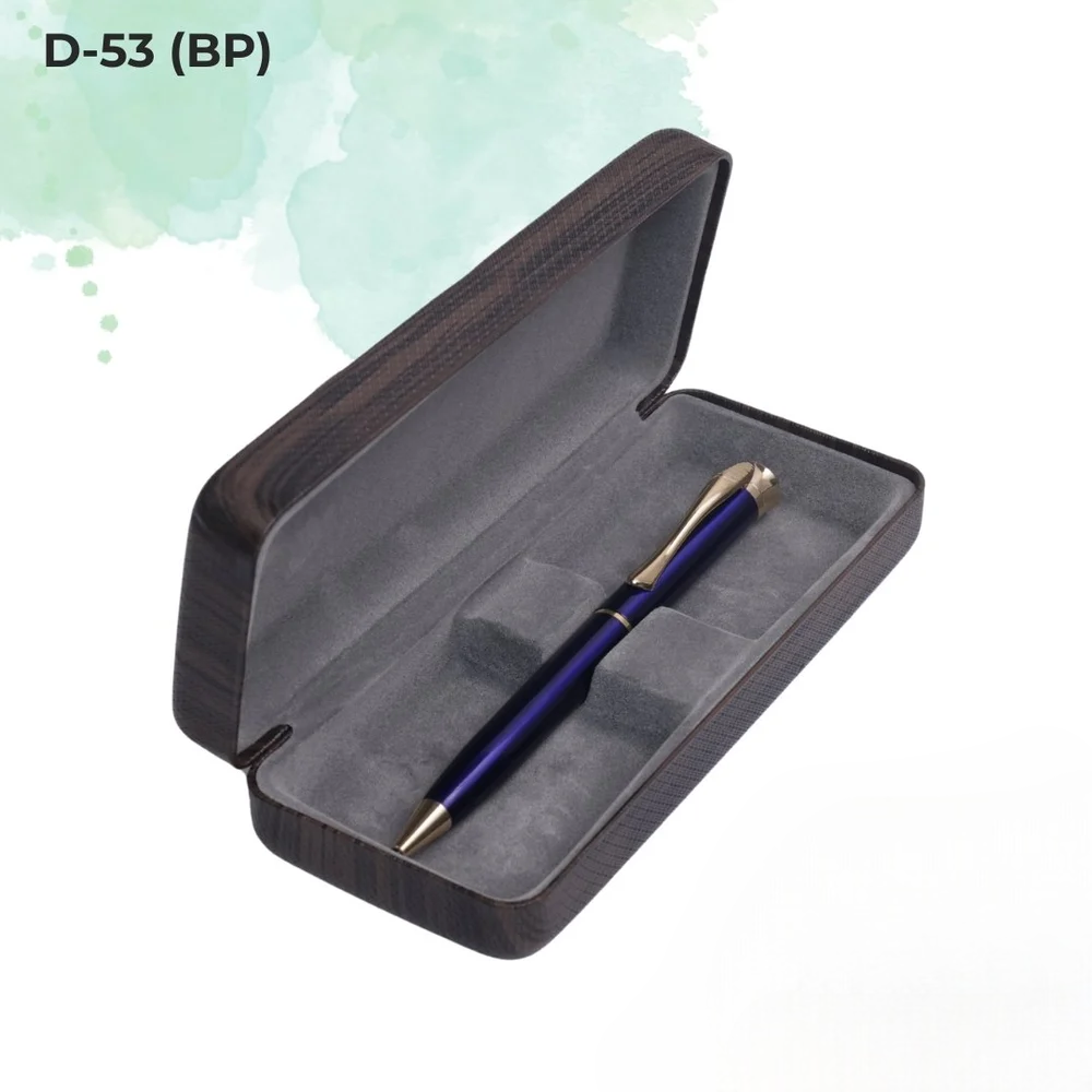 The Crystal Collection Sapphire Crown Metal Pen (D-53 BP)