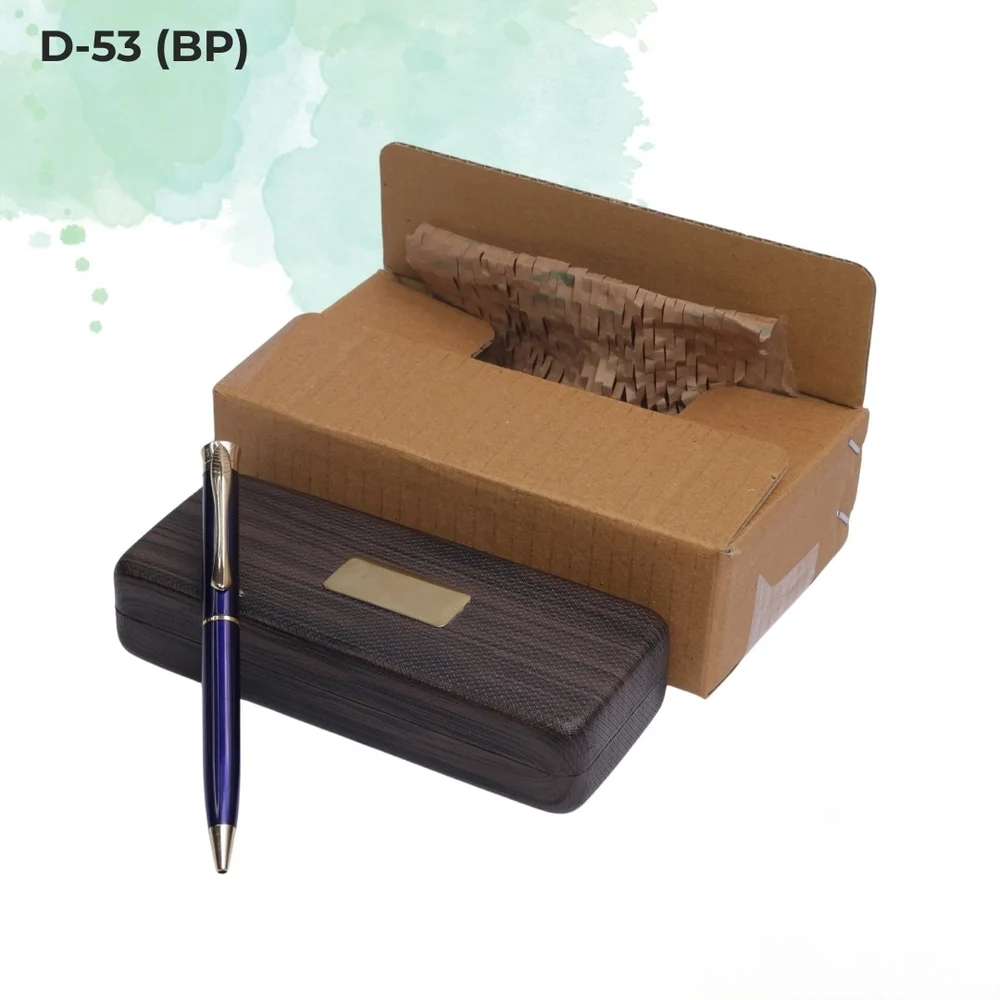The Crystal Collection Sapphire Crown Metal Pen (D-53 BP)