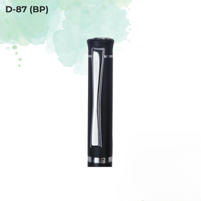 Everyday Ball Pen Collection Black Silver Clip Metal Pen (D-87 BP)