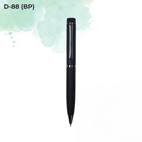 Everyday Ball Pen Collection Classic Black Chrome Metal Pen (D-88 BP)