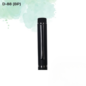 Everyday Ball Pen Collection Classic Black Chrome Metal Pen (D-88 BP)