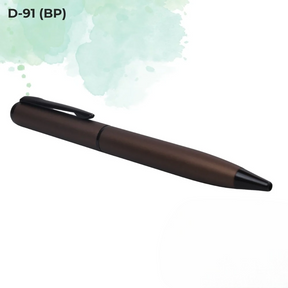 Everyday Ball Pen Collection Coffee Brown Matte Metal Pen (D-91 BP)