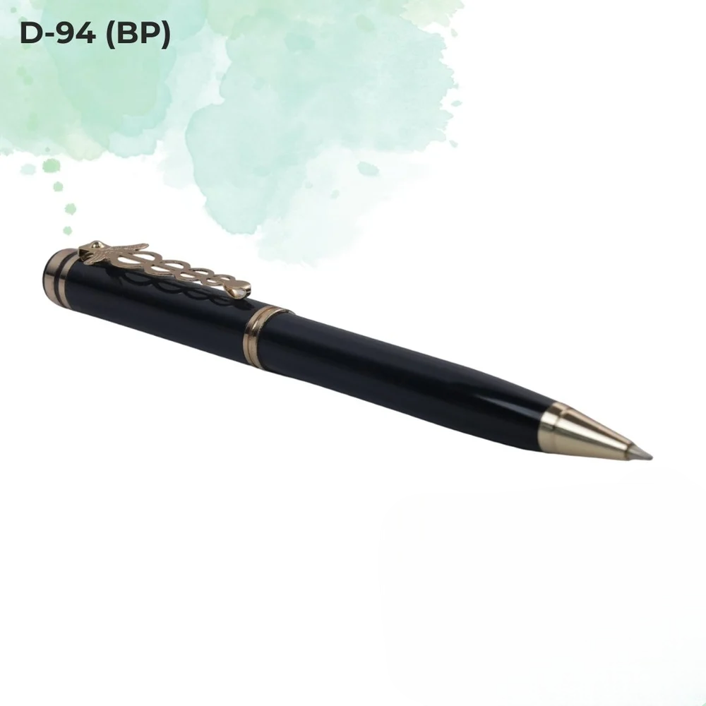 Professional Collection Classic Gold Emblem Metal Pen (D-94 BP)