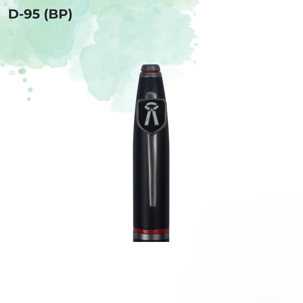 Professional Collection Black Red Accent Metal Pen (D-95 BP)