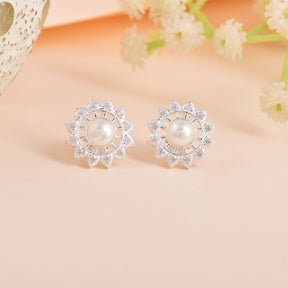 Marigold Stud Earrings with Ring Set