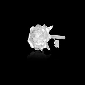Blooming Silver Rose