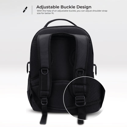 Urban Wolf Delta-Black Laptop backpack (BLACK)
