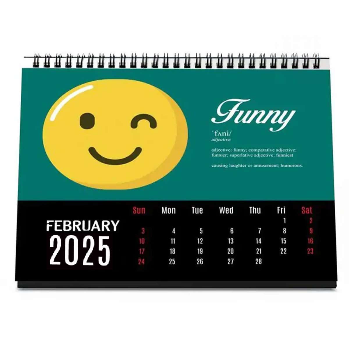 Personalised Emojinal Calendar