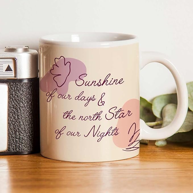 Sunshine Of Days Ceramic Coffee Mug Gift For Mom, Sister