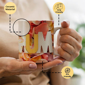Mum Ceramic Coffee Mug Gift For Mom