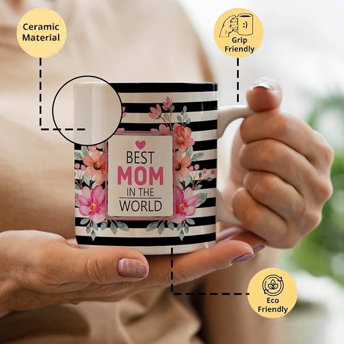 Best Mom In The World Ceramic Coffee Mug Gift For Mom_2