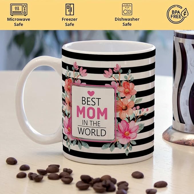 Best Mom In The World Ceramic Coffee Mug Gift For Mom_3