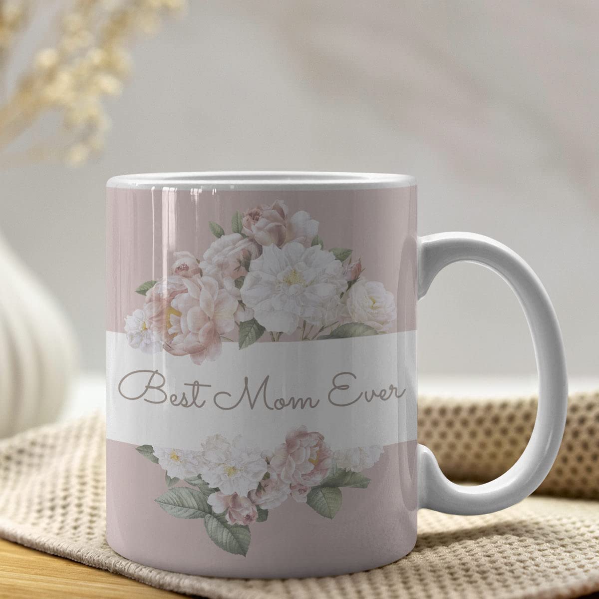 Best Mom Ever Printed Ceramic Coffee Mug Gift For Mother's Day