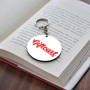 Personalised Round MDF Keychain (Bulk/Corporate Orders Only)