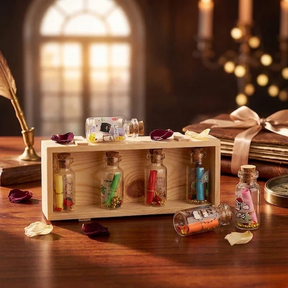 Personalized 7 Message bottles Gift Set