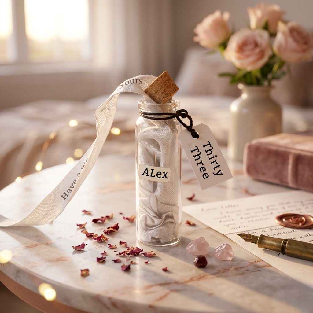 Ribbon In A Bottle - Birthday Milestone