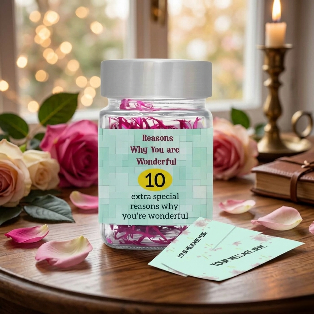 Personalised Why You Are Wonderful Jar Gift