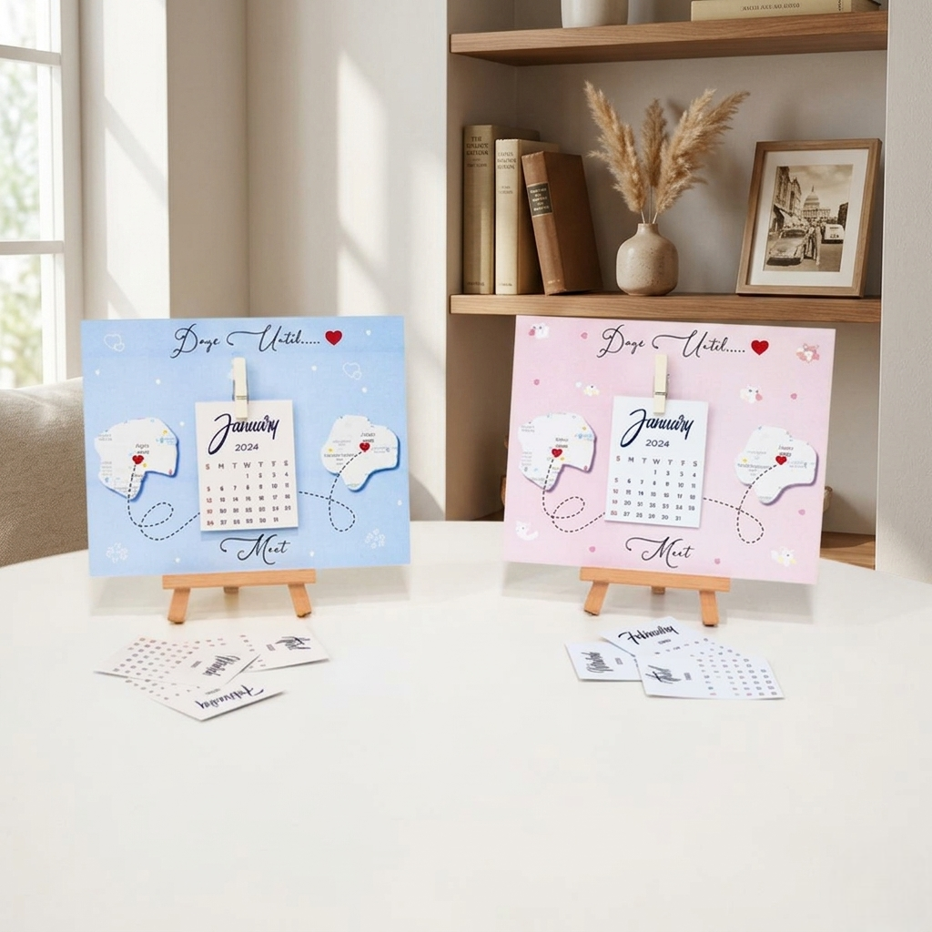 Kitna Door Kitne Pass Countdown Calendar Gift For Valentine's Day