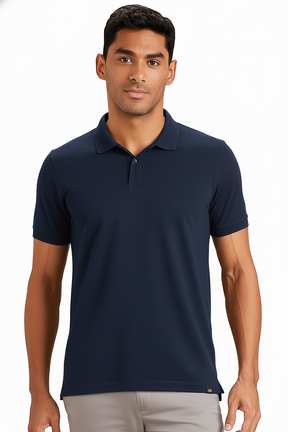 Cotton Matty Polo neck, 220gsm, 88% Cotton, 12% Polyester