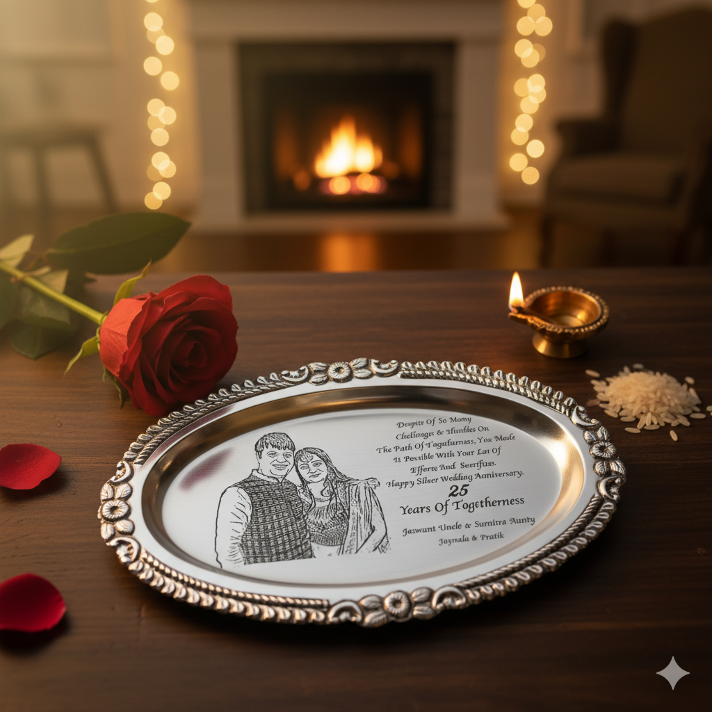 Personalised Silver Tray