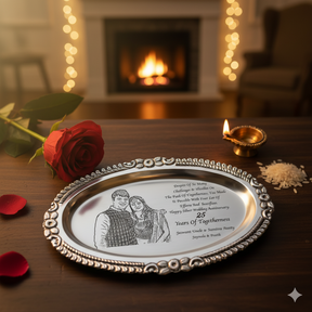 Personalised Silver Tray