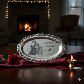 Personalised Silver Tray