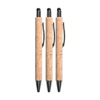 Cork stylus pen