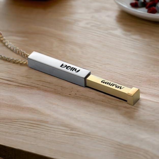 Personalized Couple Name Necklace