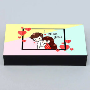 I Miss You Chocolate Box Gift For Valentine's Day