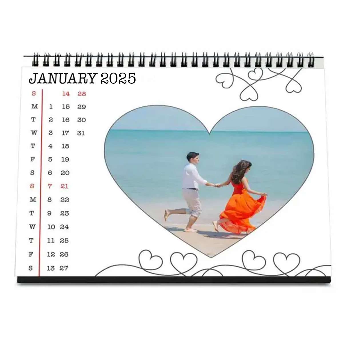 Personalised You and Me Calendar