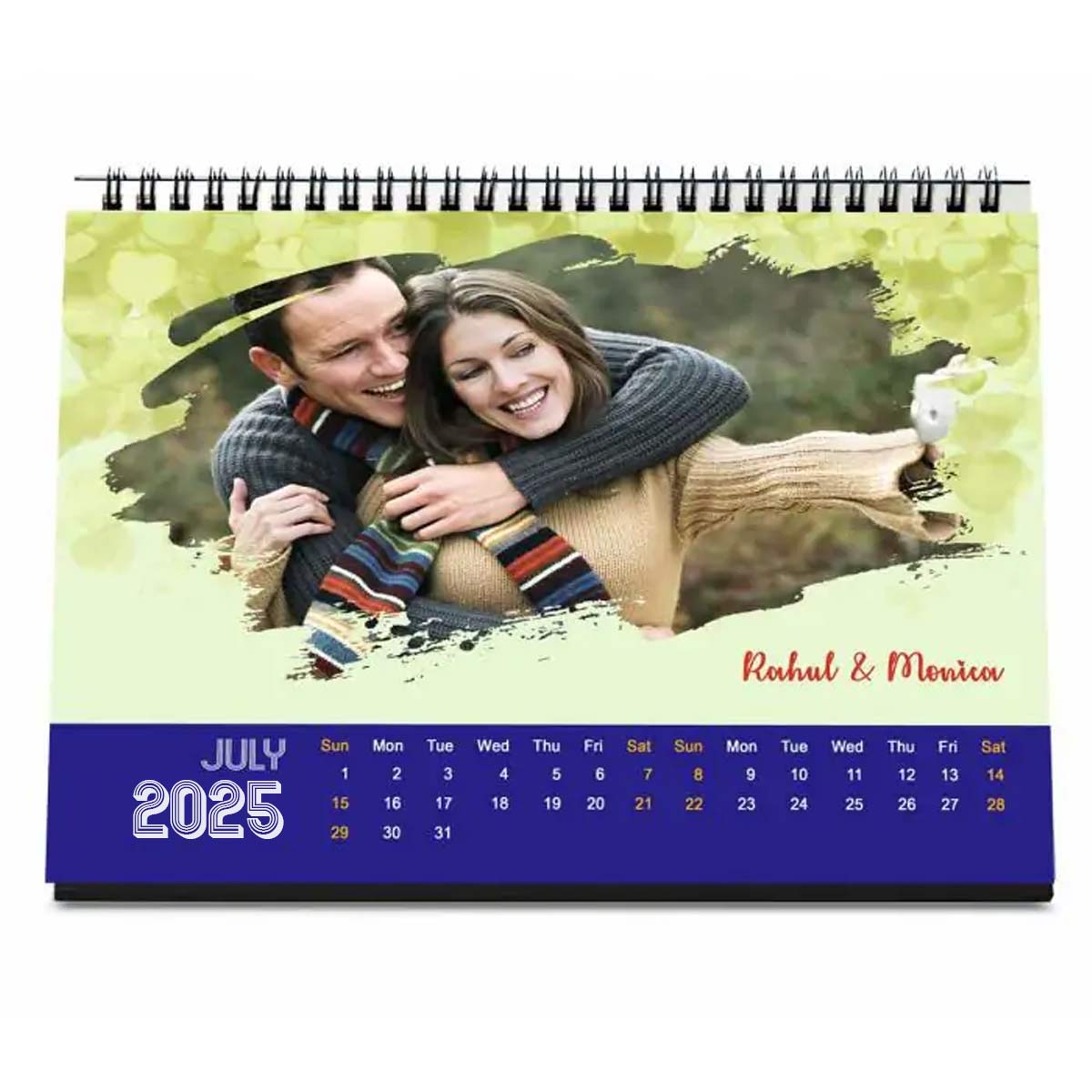 Personalized You & Me Forever Photo Calendar Gift For Valentine's Day 8