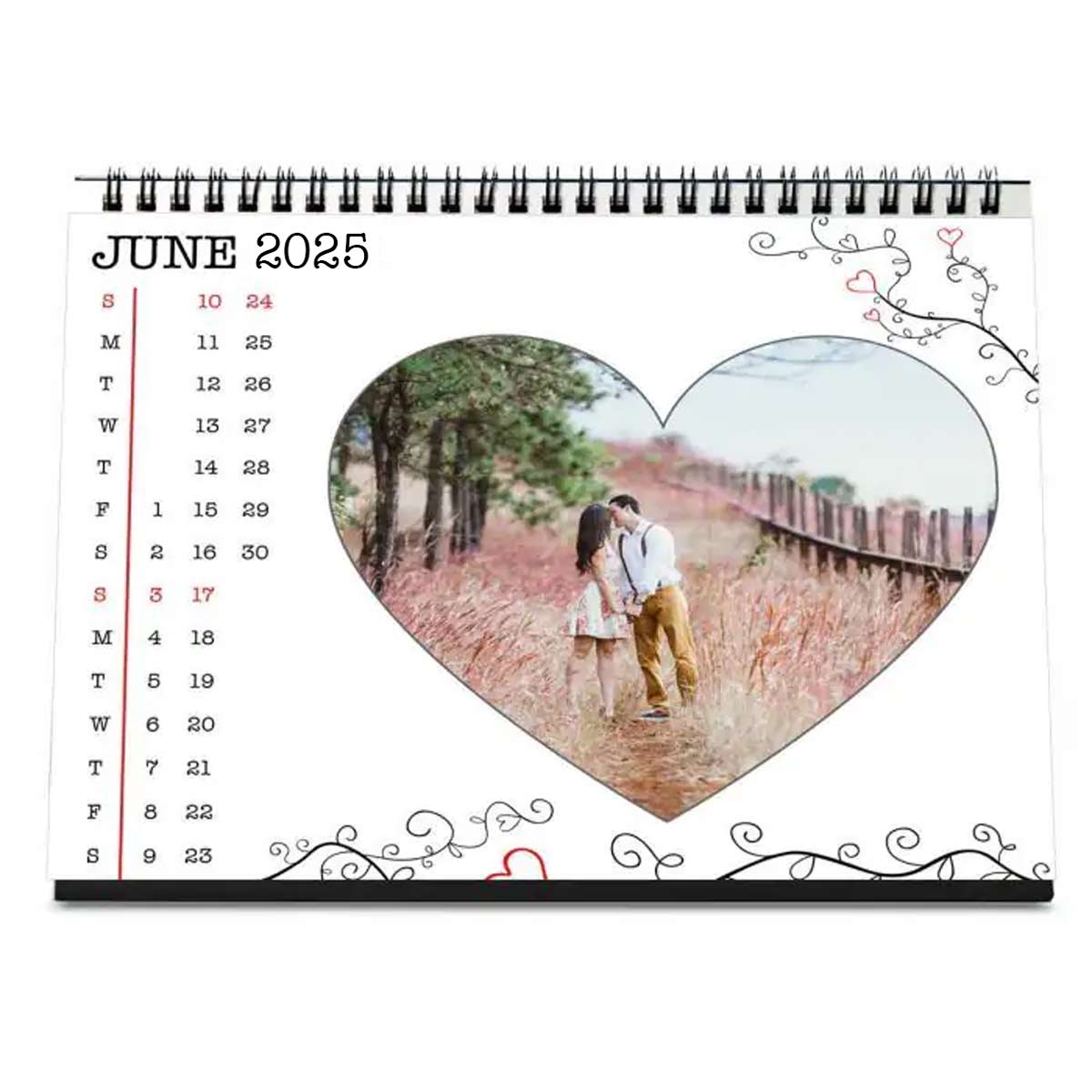 Personalised You and Me Calendar