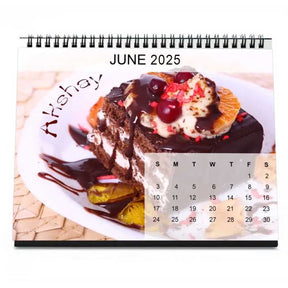 Personalised Calendar For a Big Foodie