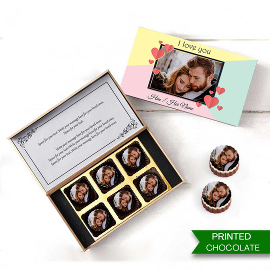 Personalized I love you Chocolates