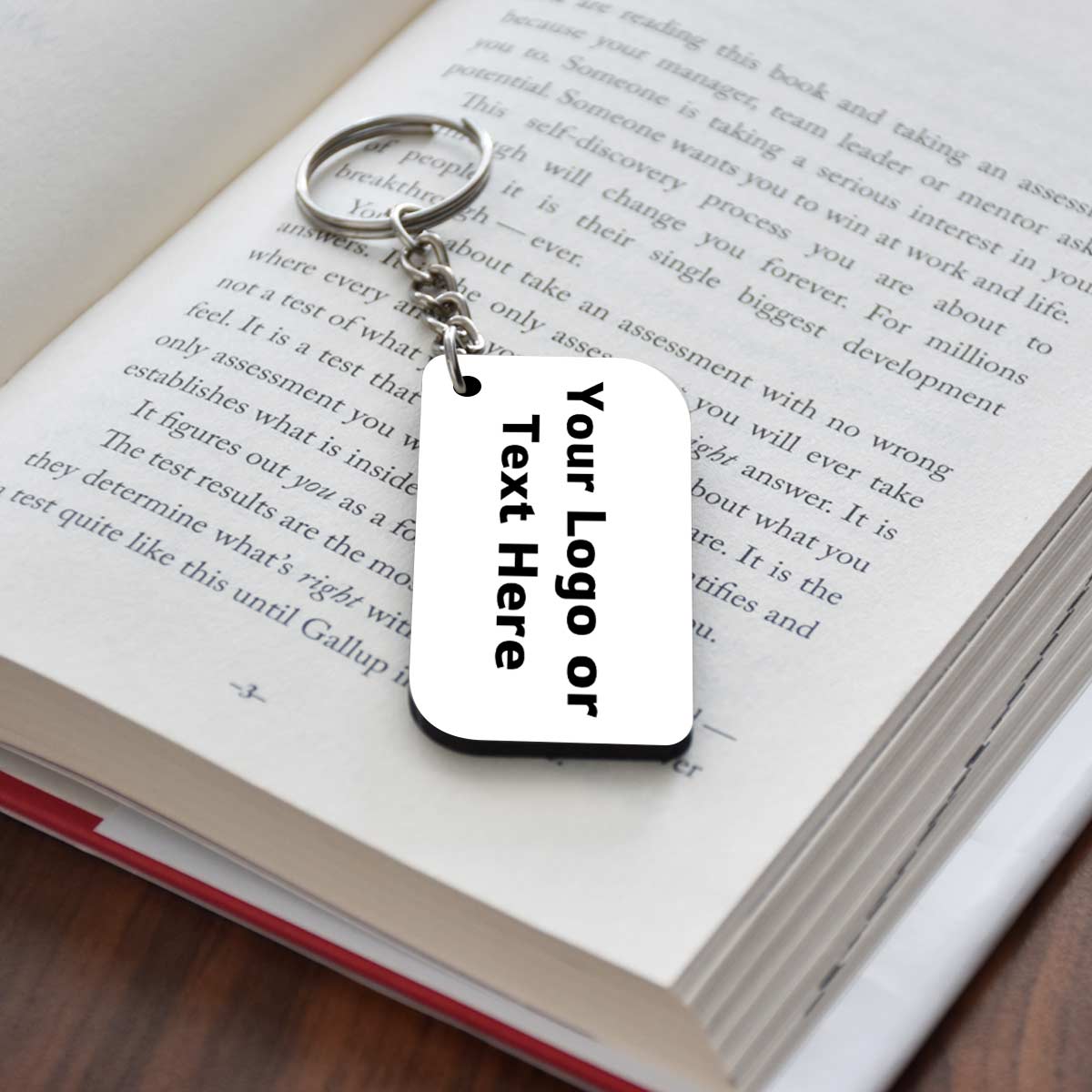 Personalised Rectangle MDF Keychain (Bulk/Corporate Orders Only)