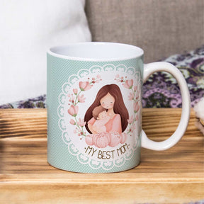 My Best Mom Coffee Mug Gift For Mom