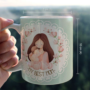 My Best Mom Coffee Mug Gift For Mom