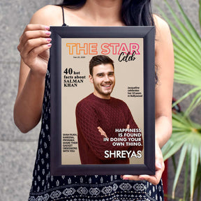 Personalised The Star Celeb Magazine Cover