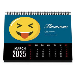 Personalised Emojinal Calendar